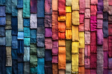 Colorful fabric texture