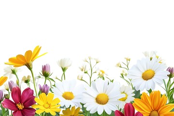 Fototapeta premium Colorful spring flowers