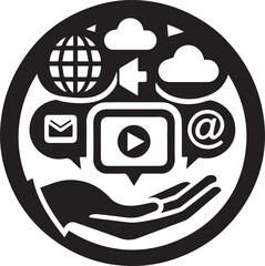 
Popular Social Media Icon Collection