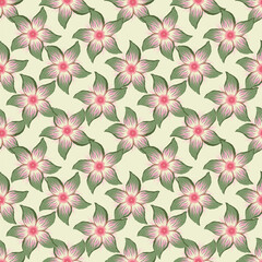 abstract flower patterns in various patterns, motifs, for textures, backgrounds and other digital needs