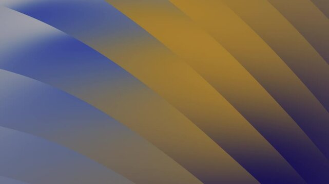 Curved lines, blue and orange, blend into dark background, Abstract background with blue and orange curved lines blending into a dark background. Suitable for digital design projects and modern art 