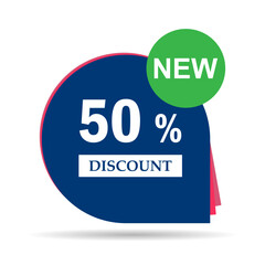 Sale discount label shadow icon, price offer symbol design, web sticker vector illustration