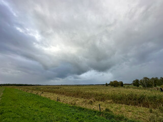 Fototapeta premium rural landscape around Greifswald, Germany