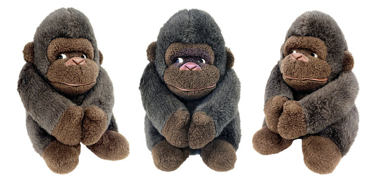 Gorilla Plush Toy, baby toy, Gorilla, Gorilla stuffed animal.