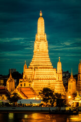 Fototapeta premium Wat Arun Bangkok City Thailand