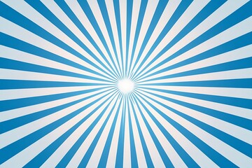 Fototapeta premium blue and white sunburst background