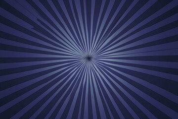Dark blue sunburst pattern background rays radial abstract retro vintage illustration
