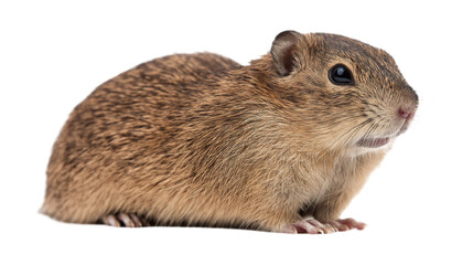 Gopher on transparent background, png.