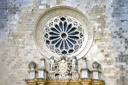 Particolare della facciata della Cattedrale di Otranto 3167