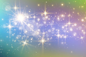 Lens Flare Background, Sparkle Background