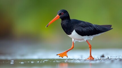 Black oystercatcher in Oregon