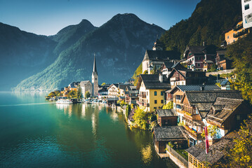 Hallstat - Górna Austria, Jesień © grzegorz_pakula