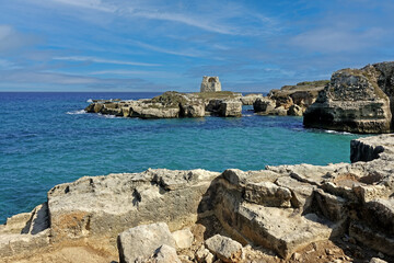 Baia di Roca Vecchia nel Salento 3397