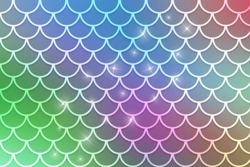 Mermaid Skin Pattern, Mermaid Skin Background