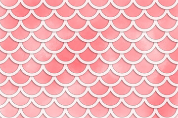 Watercolor Mermaid Skin Background