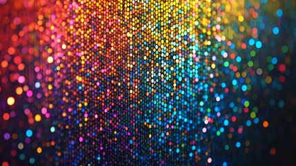 Colorful Hexagonal Pattern Background