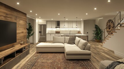 Modern Cozy Living Space