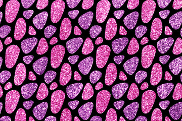Glitter Animal Skin Texture Background