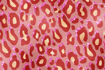 Glitter Animal Skin Texture Background