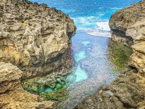 Angel Billabong in Nusa Penida, Indonesia
