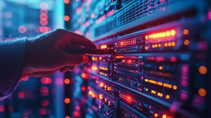 Data Center Server Rack