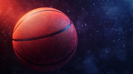 Fototapeta premium Basketball in Motion