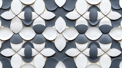 Elegant Geometric Minimalist Pattern Design