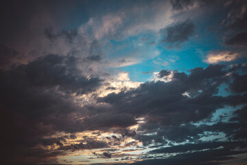 sunset sky