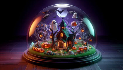 Globe doom Halloween