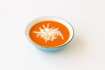 Traditional Turkish Cheese Tomato Soup