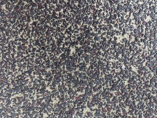 Texture of rubber coating on a sports ground or playground