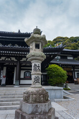 Obraz premium View of Hasedera temple in Kamakura, Japan.