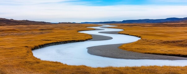 A tidal river surging in and out with the changing tides, showcasing the cyclical power of water, tidal river, water s natural rhythm