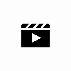 film board icon sign vector