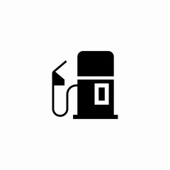 gas station icon sign vector