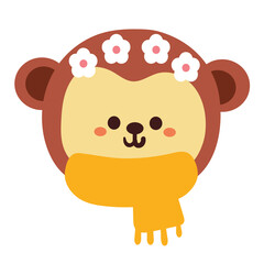 Cute cartoon vector for nursery