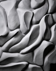 Obraz premium Grey modelling clay background and texture