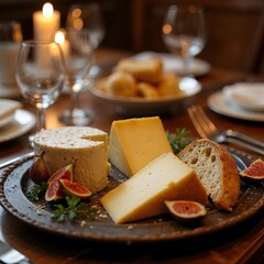 cheese and wine