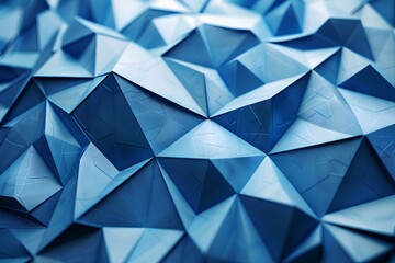 Fototapeta premium A bunch of blue cubes sitting on top of each other
