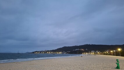 time lapse of clouds over the sea Jurere Florianópolis, Santa Catarina, Brazil Florianopolis