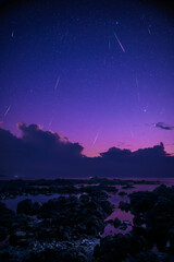 夜明けの流星群