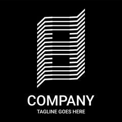 Minimalist design for the number 8 logo. Suitable for companies, gamers, or designs for t-shirts, mugs, hats, etc. This design also looks aesthetic, pro, sporty, unique, and of course very cool.