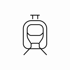 high speed train icon sign vector