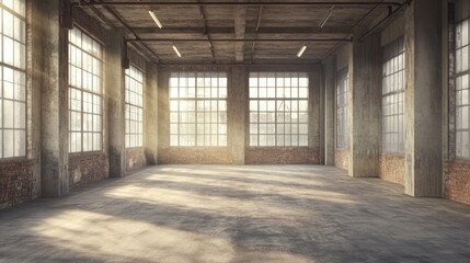 Spacious Industrial Loft with Abundant Natural Light