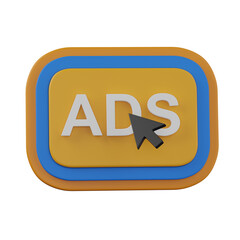 3d render  Paid Per Clicks  illustration