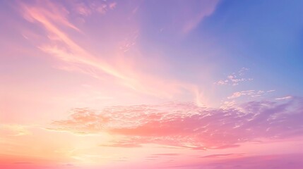 Fototapeta premium Gradient sky backgrounds Sky gradient design in festive colors with a clear space for text, ideal for elegant and visually appealing holiday greetings