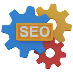 3d render  SEO   illustration