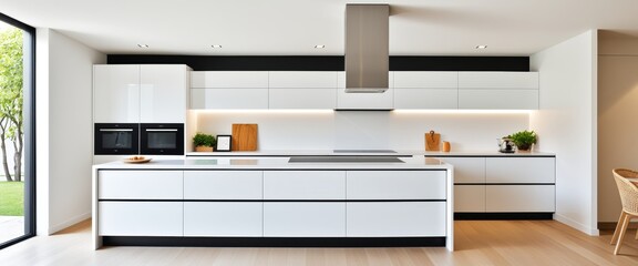 Modern kitchen interior