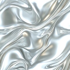 Photo of a seamless smooth silver texture