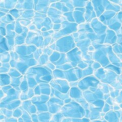 Photo of a seamless texture of crystal-clear pool water